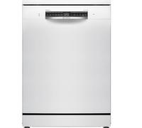 Bosch Series 6 SMS6ZCW10G - White Freestanding Dishwasher - B energy