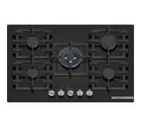 Bosch Serie 6 PPQ7A6I40 hob Black Built-in 75.2 cm Gas 5 zone(s)