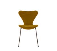 Series 7 3107 Belfast Chair fully upholstered Fritz Hansen Soft ochre - FRITZ HANSEN 3107 VELVET OCHRE
