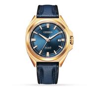 Citizen Series 8 Mens Blue Watch NB6012-18L Leather (archived) - One Size