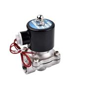 Series Direct-Acting Normally Closed Water Valve 1/4",1/8",1/2",3/4" AC220V,DC24V Pneumatic Valve for Water Oil Air(SW040-10,DC12V)