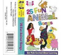 Series Early Childho - 25 Fun Animal Songs [CASSETTE]