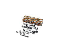 SERIES OF 8 WRENCHES TUBE DOUBLE POLYGONAL HEAVY SERIES CHROME ITEM 930/S8