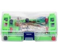 Series & Parallel Circuits STEM Kit - Physics Electricity Experiment Box with Light Bulb, Switch & Battery