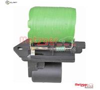 METZGER 0917355 Pre-resistor, electro motor radiator fan