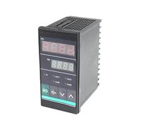 Series SSR/Relay Double Output AC 220V Thermostat Universal Input Intelligent Digital PID Control Temperature Controller 1Pcs(48x96mm CH402)