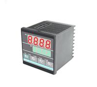 Series SSR/Relay Double Output AC 220V Thermostat Universal Input Intelligent Digital PID Control Temperature Controller 1Pcs(72x72mm CH702)