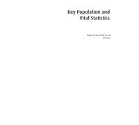 Series VS Number 43 PPI Number 39 Key Population and Vital Statistics Mid-2024