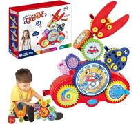 Serifik Creative Learning Building Blocks, 2025 New Serifik Building Blocks, 13/18 Stem Learning Electric Gears, Educational Construction for Creativity & Mechanical Learning