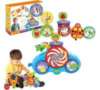 Serifik Creative Learning Building Blocks, 2025 New Serifik Building Blocks, 13/18 Stem Learning Electric Gears, Educational Construction for Creativity & Mechanical Learning
