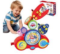 Serifik Creative Learning Building Blocks, Electric Gear Building Toy Set, Exercise Hands-On Skills, Multiple Ways to Play, Safe ABS Material, for Kids Creativity & Imagination (#D)