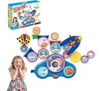 Serifik Creative Learning Building Blocks,Serifik Building Blocks, Boost Logical Thinking/Creativity,Electric Manual Dual Mode,Assemble Over 100 Shapes (Space)