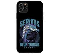 Serious About Blue Tongue Skinks Reptile Keeper Case for iPhone 11 Pro Max