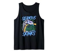 Serious About Blue Tongue Skinks Reptile Keeper Tank Top