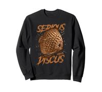 Serious About Discus Fish Tropical Fish Keeper Aquarist Sweatshirt
