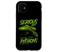Serious About Green Tree Pythons Reptile Keeper Case for iPhone 11