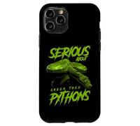 Serious About Green Tree Pythons Reptile Keeper Case for iPhone 11 Pro