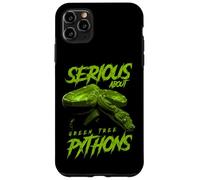 Serious About Green Tree Pythons Reptile Keeper Case for iPhone 11 Pro Max