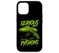 Serious About Green Tree Pythons Reptile Keeper Case for iPhone 12/12 Pro