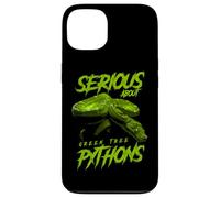 Serious About Green Tree Pythons Reptile Keeper Case for iPhone 13