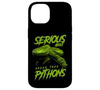 Serious About Green Tree Pythons Reptile Keeper Case for iPhone 14