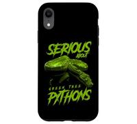 Serious About Green Tree Pythons Reptile Keeper Case for iPhone XR