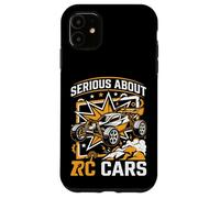 Serious About RC Cars Funny RC Racing Design Case for iPhone 11