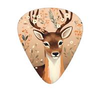 Serious deerGuitar Picks, 12-Piece Pattern Set, Three Different Thicknesses for Acoustic Electric Guitar and Other Instruments