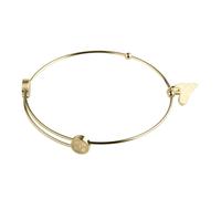 Serious Design Bracelet Stainless Steel A207 Gold Plated With Heart Bracelet