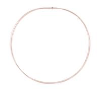 Serious Design Wire Rope Chain DS5C.RG 5-fold Gold-Plated Click Closure Necklace