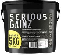 The Bulk Protein Company, SERIOUS GAINZ - Whey Protein Powder - Weight Gain, Mass Gainer - 30g Protein Powders (Vanilla, 5kg)