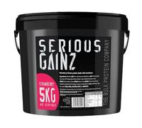 Serious Gainz Bulk Mass Gainer Protein Powder 5kg Weight Gain Shake