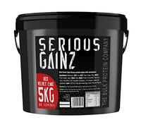 The Bulk Protein Company, SERIOUS Gainz - Whey Protein Powder - Weight Gain, Mass Gainer - 30g Protein Powders (Red Velvet Cake, 5kg)