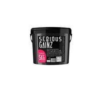 SERIOUS GAINZ Whey Protein Powder by The Bulk Protein Company - 30g Protein, 468 Cal/Serving, Strawberry, 5kg Mass Gainer