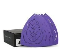 Serious Grit - 100x150mm Ceramic Multi-Hole Assorted Grit Hook & Loop Sanding Sheets - Fits Festool DTS 400 & Mirka DEOS Delta - 50 Pack Box