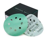 Serious Grit - 125mm 8-Hole P2000 Grit Sanding Discs - 50 Pack Box