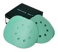 Serious Grit - 125mm 8-Hole Sanding Discs - Fine Grit Assortment - 50 Pack