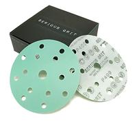 Serious Grit - 150mm 15-Hole P400 Grit Sanding Discs - 50 Pack Box