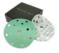 Serious Grit - 150mm 15-Hole P600 Grit Sanding Discs - 50 Pack Box