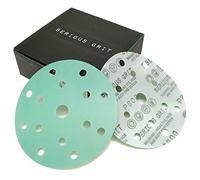 Serious Grit - 150mm 15-Hole P800 Grit Sanding Discs - 50 Pack Box