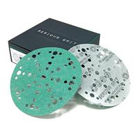 Serious Grit - 150mm 49-Hole P40 Grit Sanding Discs - Hook & Loop Sandpaper - Fits Festool ETS/ROTEX 150 Sanders - 25 Pack Box