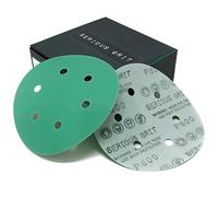 Serious Grit - 150mm 6-Hole P600 Grit Sanding Discs - 50 Pack Box