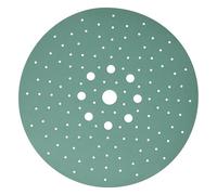 Serious Grit - 225mm 9-Hole 220 Grit Drywall Sanding Discs - Fits Festool Planex LHS 225 Sanders - Heavy-Duty Hook & Loop Film Abrasives - Dust-Free Multi-Hole Drywall Sander Sandpaper - 25 Pack