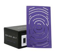 Serious Grit - 3" x 5" (80mm x 133mm) 220 Grit Sanding Sheets - Advanced Ceramic Grain - Universal Multi-Hole Design Fits Festool, Mirka & Any 3x5 Sander - Heavy-Duty Hook & Loop Film-Backed - 50 Pack