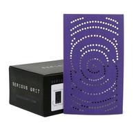 Serious Grit - 3" x 5" (80mm x 133mm) 320 Grit Sanding Sheets - Advanced Ceramic Grain - Universal Multi-Hole Design Fits Festool, Mirka & Any 3x5 Sander - Heavy-Duty Hook & Loop Film-Backed - 50 Pack