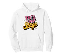 Serious Karaoke Performer Stage Presence Lover Star Singer Pullover Hoodie