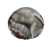 Serious Old Goat Shower Cap with Comfort Skin Friendly Design for Hair Protection During Laundry Beauty