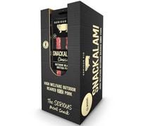 Serious Pig Snackalami Classic - Salami Snacks Made with Outdoor Reared British Pork, High Protein, Keto, Gluten Free, Great Taste Award Winner (12 x 30g)