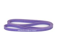 Serious Steel Fitness 32 Purple Resistance Training Bands (Portable Exercise Band System Training Bands - Great for Individuals Under 5'10 (70) Tall) - #1 Purple