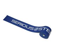 Serious Steel Fitness Black Mobility & Recovery (Floss) Bands Compression Tack & Flossing (10 feet L x 2.5 inch W) - Blue